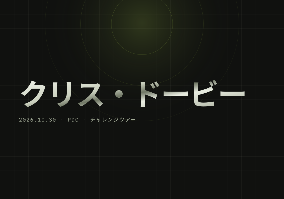 ドービー、新バレル投入でPC32制し今季3勝目。大会平均103.15