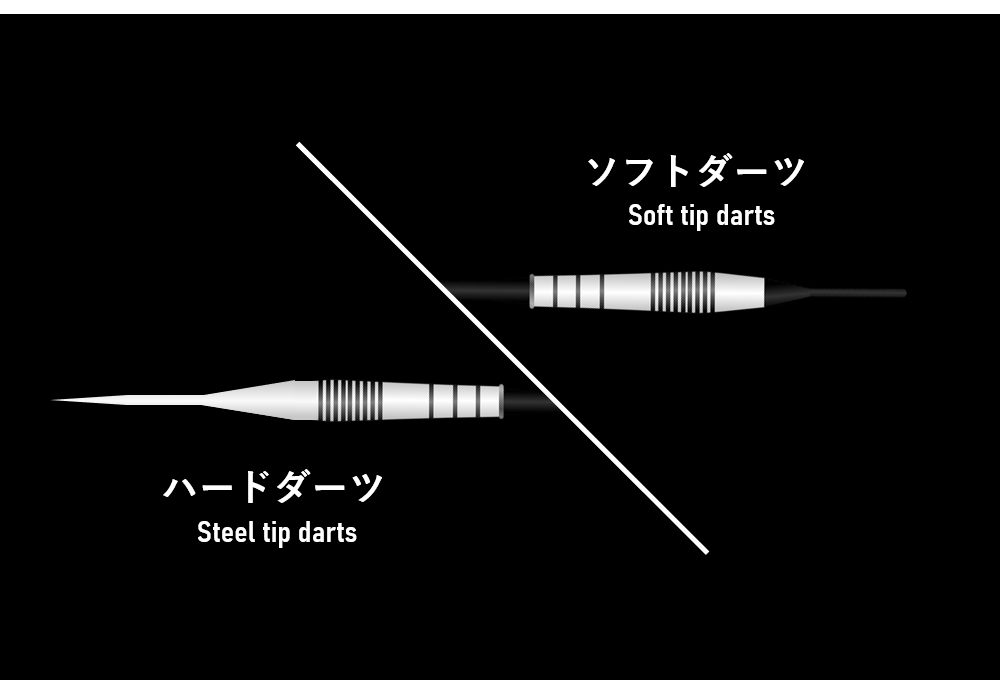 ソフトダーツとハードダーツは両立できる？バレルと距離の違いとその